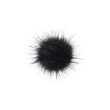 Slouchy Cable Beanie with Removeable Faux Fur Pom Pom