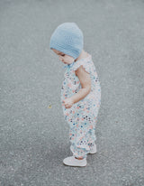 Crochet Moss Stitch Baby Bonnet